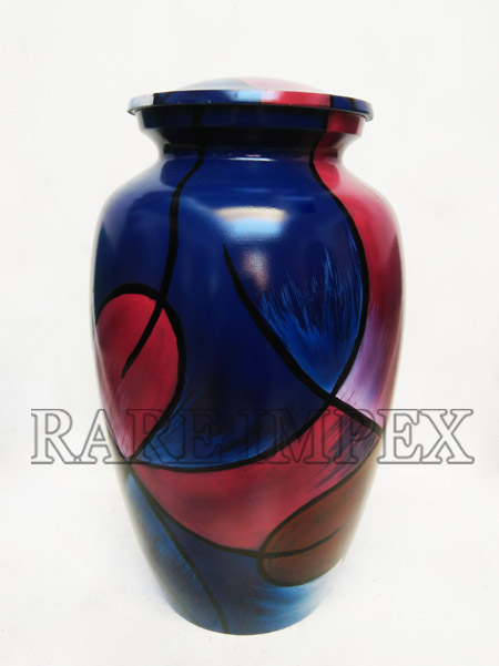 <span style="margin: 0px 0px 5px 0px; font-weight: 600;">RI-AL-9899</span><br />Abstract Aluminium Urn
