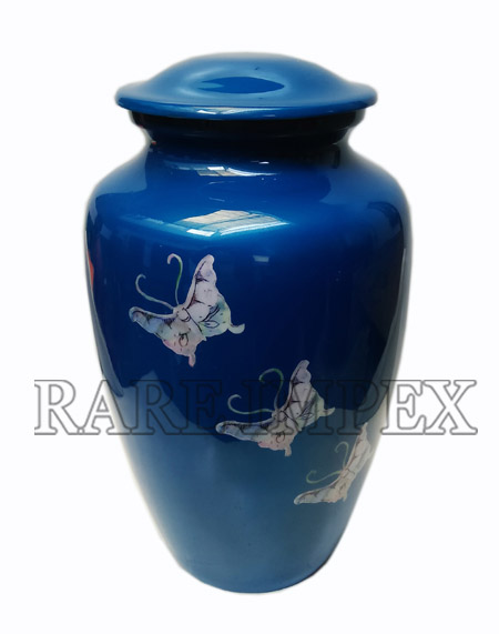 <span style="margin: 0px 0px 5px 0px; font-weight: 600;">RI-AL-9909</span><br />Aluminium Butterfly Urn