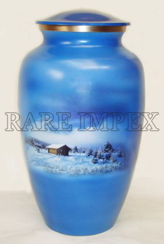 <span style="margin: 0px 0px 5px 0px; font-weight: 600;">RI-BR-9928</span><br />Brass Cremation Urns