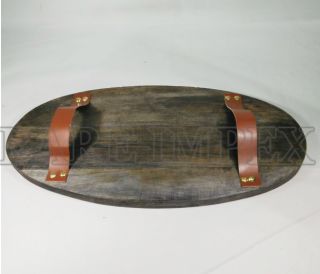 <span style="margin: 0px 0px 5px 0px; font-weight: 600;">RI-WD-15604</span><br />Designer Wooden Trays
